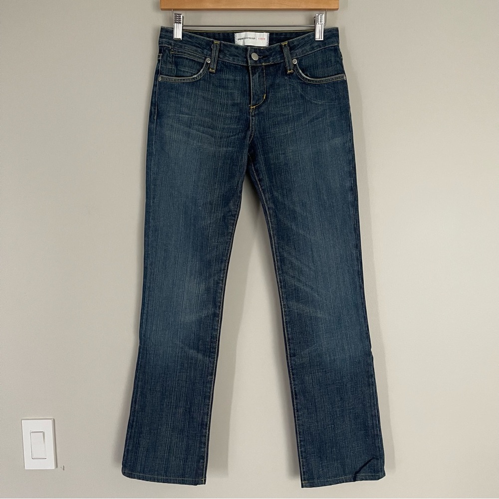 Paper Denim & Cloth Womens Boot Cut Jeans Sz 26 11317 “Trimmed”